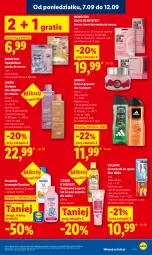 Gazetka promocyjna Lidl - Gazetka ważna od 7.09 do 9.09 - Gazetka - ważna od 09.09 do 09.09.2026 - strona 57 - produkty: Olejek pod prysznic, Ser, Rum, Gra, Adidas, Maska do twarzy, Serum, Szampon, Odżywka, Colgate, Maska, Olej, LG