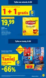Gazetka promocyjna Lidl - Gazetka ważna od 7.09 do 9.09 - Gazetka - ważna od 09.09 do 09.09.2026 - strona 9 - produkty: Torebka, Gra, Herbata czarna, Lipton, Herbata