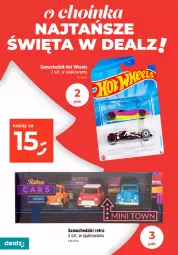 Gazetka promocyjna Dealz - NAJTAŃSZE ŚWIĘTA! - Gazetka - ważna od 13.12 do 13.12.2023 - strona 10 - produkty: Chodzik, Samochodziki, Hot Wheels