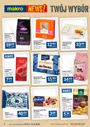 Gazetka promocyjna Makro - Najlepsze oferty - Gazetka - ważna od 16.10 do 16.10.2023 - strona 8 - produkty: Cheddar, Krakus, Iams, Kawa ziarnista, Praliny, Lindor, Chipsy, Kawa, Dilmah, Herbata czarna, Czekolada, Przysnacki, Lavazza, E. Wedel, Herbata, Gala, Krakuski