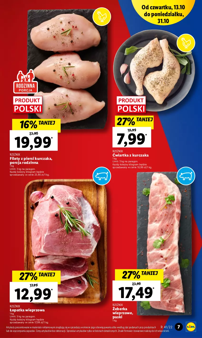 Gazetka promocyjna Lidl - GAZETKA - ważna 13.10 do 15.10.2022 - strona 7 - produkty: Gra, Kurczak, Olej, Por