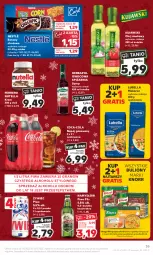 Gazetka promocyjna Kaufland - Gazetka tygodnia - Gazetka - ważna od 13.12 do 13.12.2023 - strona 35 - produkty: Piwa, Piwo, Lubella, Makaron, Nutella, Kujawski, Gra, Olej smakowy, Namysłów, Bell, Bulion, Coca-Cola, Lion, Napój gazowany, Syrop, Ferrero, Baton, Bella, Waga, Napój, Olej, Nestlé, Herbapol, Knorr