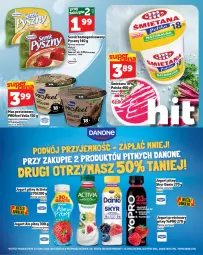Gazetka promocyjna Topaz - Gazetka - Gazetka - ważna od 06.08 do 06.08.2025 - strona 17 - produkty: Sok, Ser, Mus, Danone, Sokołów, Jogurt, Activia, Serek homogenizowany, Serek, Danio, Cappuccino, Jogurt pitny