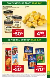 Gazetka promocyjna Stokrotka - Market - Gazetka - ważna od 03.07 do 03.07.2024 - strona 3 - produkty: Parówki, Cytryny, Herbatniki, Spichlerz Rusiecki, Berlinki, HP