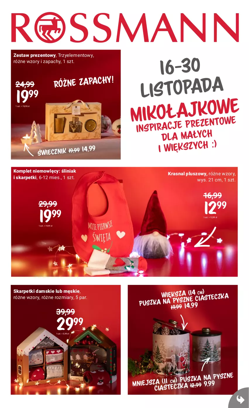 Gazetka promocyjna Rossmann - 16 Listopad - ważna 16.11 do 30.11.2021 - strona 1 - produkty: Top, Zestaw prezentowy