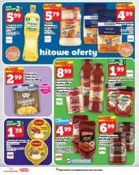 Gazetka promocyjna Topaz - Gazetka - Gazetka - ważna od 15.10 do 15.10.2025 - strona 14 - produkty: Ketchup, Makaron, Top, Pasztet, Dell, Kukurydza