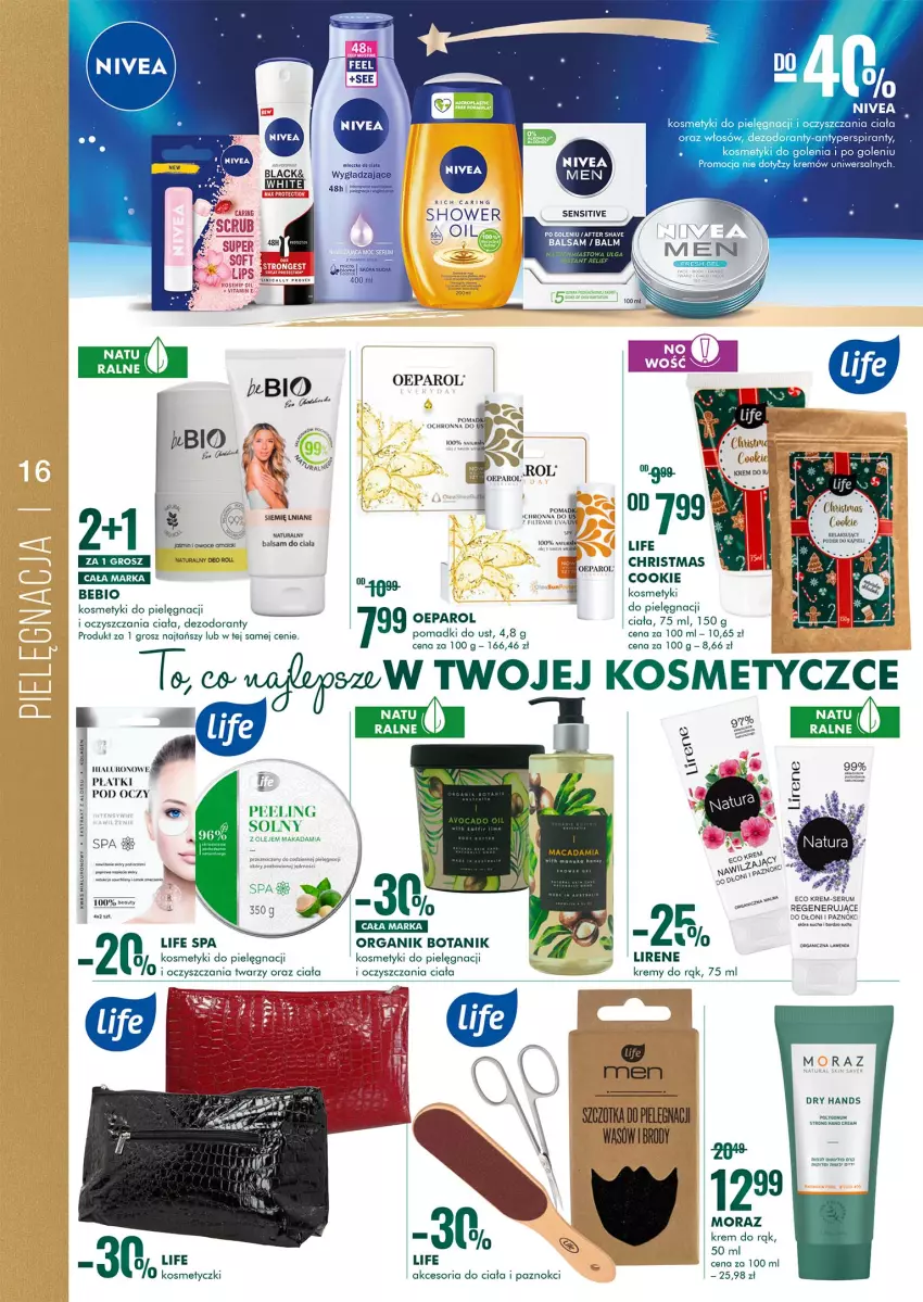 Gazetka promocyjna Super Pharm - Gazetka - ważna 13.12 do 24.12.2021 - strona 16 - produkty: Antyperspirant, Balsam do ciała, Dezodorant, Kolagen, Kosmetyki do pielęgnacji, Krem do rąk, Lirene, Moraz, Nivea, Owoce, Peeling, Rum, Ser, Serum