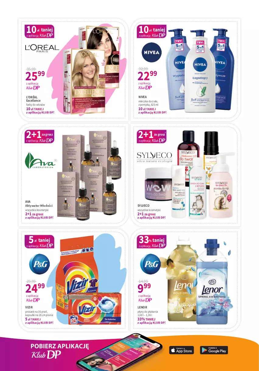 Gazetka promocyjna Drogerie Polskie - Gazetka - ważna 10.11 do 30.11.2022 - strona 3 - produkty: Fa, L’Oréal, Lenor, Nivea, Vizir