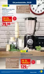 Gazetka promocyjna Lidl - GAZETKA - Gazetka - ważna od 04.10 do 04.10.2025 - strona 15 - produkty: Silvercrest, Pur, Dzbanek, Miarka, Blender ręczny, Blender, Rozdrabniacz, Trzepaczka