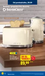 Gazetka promocyjna Lidl - GAZETKA - Gazetka - ważna od 04.10 do 04.10.2025 - strona 18 - produkty: Silvercrest, Rum, Czajnik elektryczny, Czajnik, Kuchnia, Toster