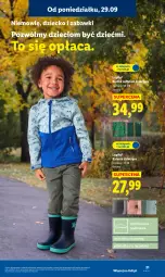 Gazetka promocyjna Lidl - GAZETKA - Gazetka - ważna od 04.10 do 04.10.2025 - strona 29 - produkty: Kurtka, Kurtka softshell, Dzieci