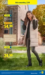 Gazetka promocyjna Lidl - GAZETKA - Gazetka - ważna od 04.10 do 04.10.2025 - strona 39 - produkty: Por, Gin, Finish, Kamizelka, Legginsy