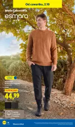 Gazetka promocyjna Lidl - GAZETKA - Gazetka - ważna od 04.10 do 04.10.2025 - strona 42 - produkty: Sweter, Sok, Moda