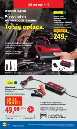 Gazetka promocyjna Lidl - GAZETKA - Gazetka - ważna od 04.10 do 04.10.2025 - strona 52 - produkty: Piec, Sok, Gra, Telefon, Przewód, Tablet, Warka, Torba, Powerbank, Ogród, Kompresor, Mobil, Akumulator