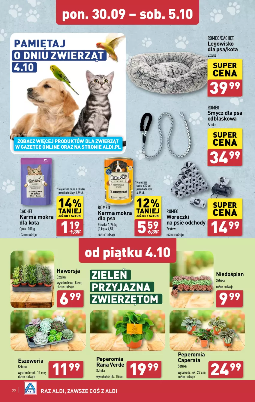 Gazetka promocyjna Aldi - Pełna oferta - ważna 30.09 do 05.10.2024 - strona 22 - produkty: LEGO, Legowisko, Mięta, Smycz, Sok