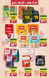 Gazetka promocyjna Aldi - Pełna oferta - Gazetka - ważna od 05.10 do 05.10.2024 - strona 21 - produkty: Inka, Kawa zbożowa, Kawa mielona, Kawa, Herbata czarna, Konfitura, Lavazza, Cappuccino, Herbata