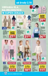 Gazetka promocyjna Aldi - Pełna oferta - Gazetka - ważna od 05.10 do 05.10.2024 - strona 30 - produkty: Ubrania, Gin, Body, Szal, Czapka, Tera, Pajac, Dres, Kombinezon, Legginsy, Dzieci, Spodnie, Sukienka, Spodnie dresowe, Piżama