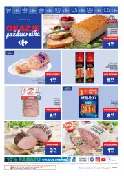 Gazetka promocyjna Carrefour - Gazetka Okazje października - Gazetka - ważna od 30.10 do 30.10.2021 - strona 2 - produkty: Warzywa, Sok, Ser, Pasztet z indyka, Sokołów, Parówki, Pasztet, O nas, Salceson, Szynka z beczki, Szynka, Morliny, Kabanos, Berlinki