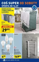 Gazetka promocyjna Aldi - Gazetka - ważna od 16.09 do 16.09.2023 - strona 30 - produkty: Grzejnik, Grzejnik łazienkowy, Kosz