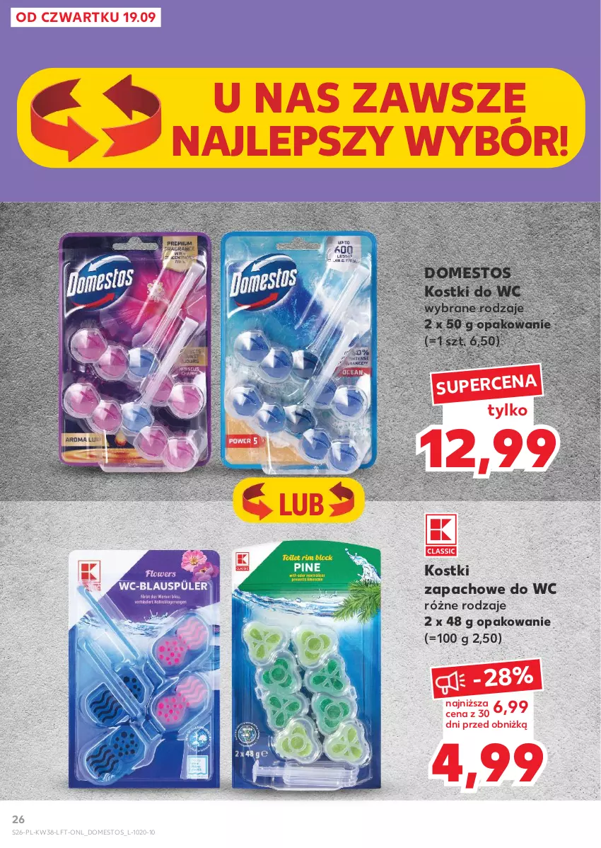 Gazetka promocyjna Kaufland - Gazetka tygodnia - ważna 19.09 do 25.09.2024 - strona 26 - produkty: Domestos