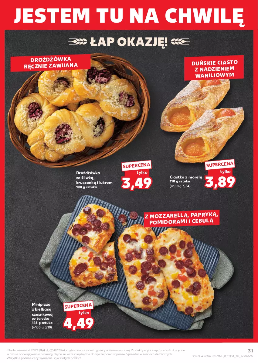 Gazetka promocyjna Kaufland - Gazetka tygodnia - ważna 19.09 do 25.09.2024 - strona 31 - produkty: Pizza