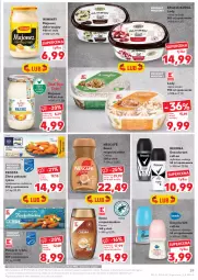 Gazetka promocyjna Kaufland - Gazetka tygodnia - Gazetka - ważna od 25.09 do 25.09.2024 - strona 29 - produkty: Majonez, Nescafé, Frosta, Kawa rozpuszczalna, Rexona, Dezodorant, Winiary, Kawa, Filet z mintaja, Paluszki rybne, Lody, Mintaj