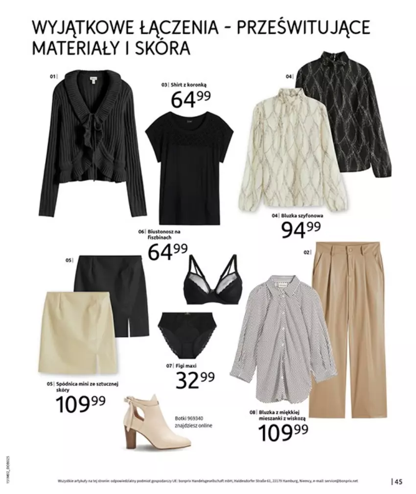 Gazetka promocyjna Bonprix - ESSENTIALS MIX - ważna 17.02 do 10.04.2025 - strona 47 - produkty: Biurka, Figi, Gry, Spódnica, Woda