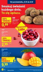 Gazetka promocyjna Lidl - GAZETKA - Gazetka - ważna od 08.10 do 08.10.2025 - strona 18 - produkty: Ziemniaki, Mango