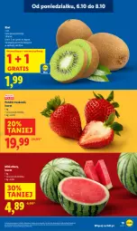 Gazetka promocyjna Lidl - GAZETKA - Gazetka - ważna od 08.10 do 08.10.2025 - strona 19 - produkty: Gra, Truskawki, Kiwi, Arbuz