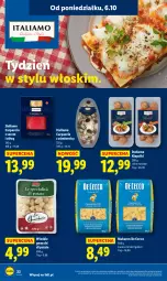 Gazetka promocyjna Lidl - GAZETKA - Gazetka - ważna od 08.10 do 08.10.2025 - strona 22 - produkty: Makaron, Ser, Gnocchi, Carpaccio, Klopsiki