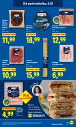 Gazetka promocyjna Lidl - GAZETKA - Gazetka - ważna od 08.10 do 08.10.2025 - strona 23 - produkty: Salami, Prosciutto, Mascarpone, Kiełbasa, LG