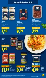 Gazetka promocyjna Lidl - GAZETKA - Gazetka - ważna od 08.10 do 08.10.2025 - strona 27 - produkty: Sos, Ser, Pesto, Bazyl, Suszone pomidory, Olej, Pomidory