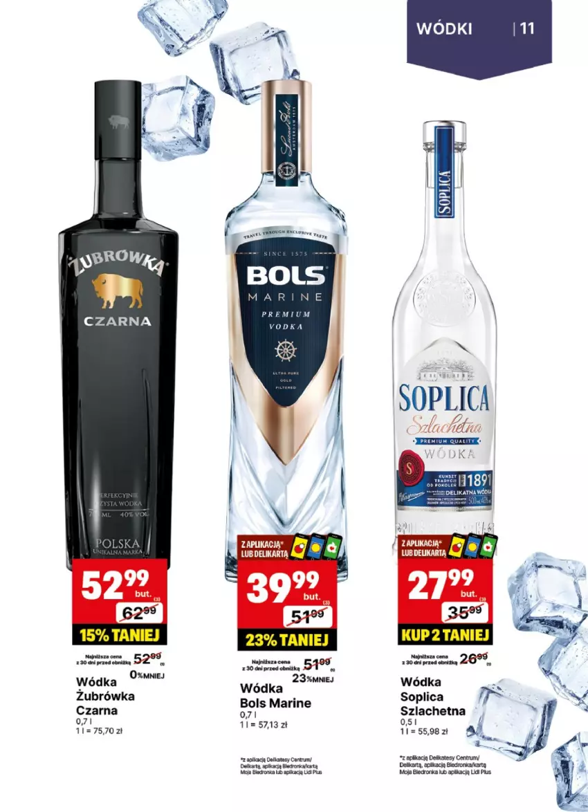 Gazetka promocyjna Delikatesy Centrum - DeliBarek DC06-DC07 - ważna 03.02 do 16.02.2025 - strona 11 - produkty: Bols, Dron, Rum, Wódka