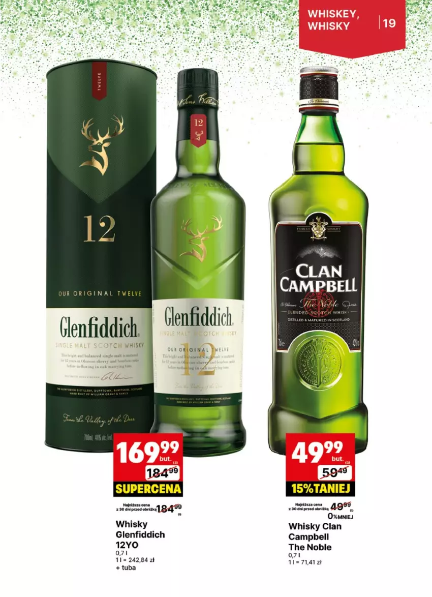 Gazetka promocyjna Delikatesy Centrum - DeliBarek DC06-DC07 - ważna 03.02 do 16.02.2025 - strona 19 - produkty: Bell, Bourbon, Gin, Whisky