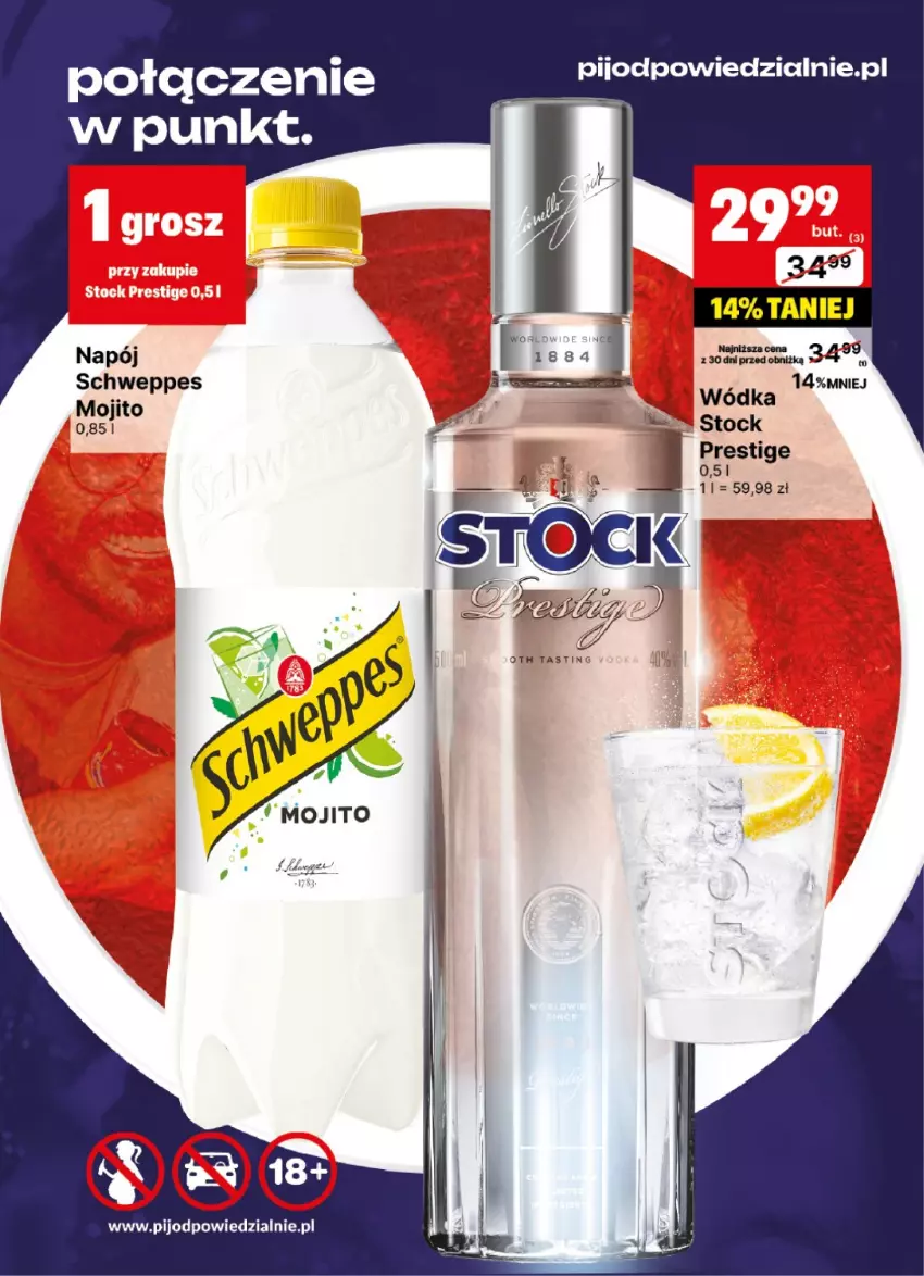 Gazetka promocyjna Delikatesy Centrum - DeliBarek DC06-DC07 - ważna 03.02 do 16.02.2025 - strona 9 - produkty: Napój, Schweppes, Stock, Wódka