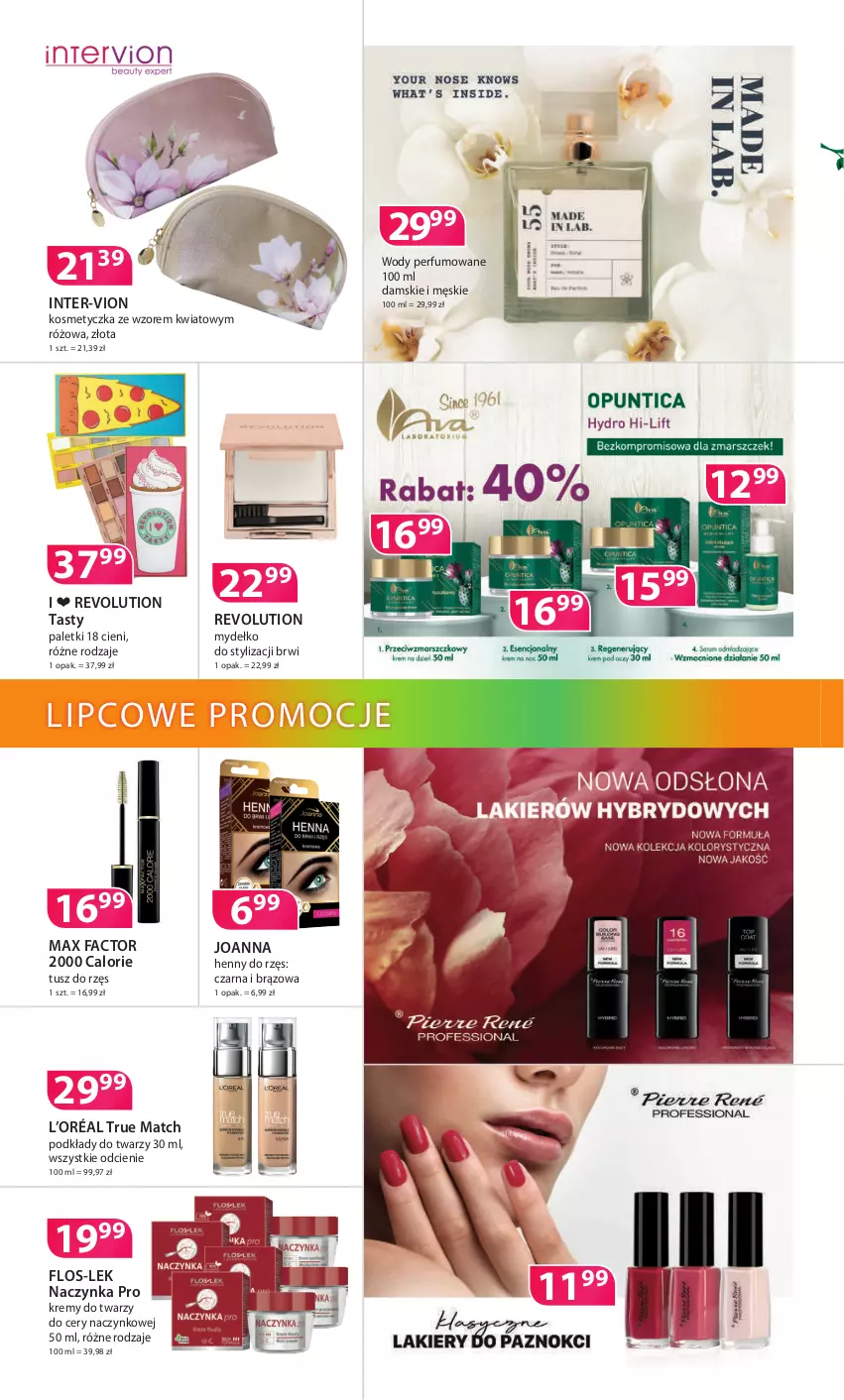 Gazetka promocyjna Drogerie Polskie - Gazetka - ważna 09.07 do 31.07.2021 - strona 2 - produkty: Fa, Joanna, Kosmetyczka, L’Oréal, Max Factor, Perfum, Podkład, Tusz