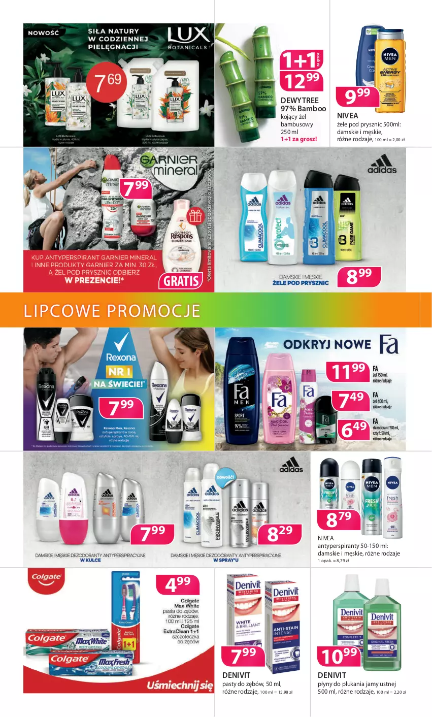 Gazetka promocyjna Drogerie Polskie - Gazetka - ważna 09.07 do 31.07.2021 - strona 6 - produkty: Antyperspirant, Denivit, Gra, Nivea