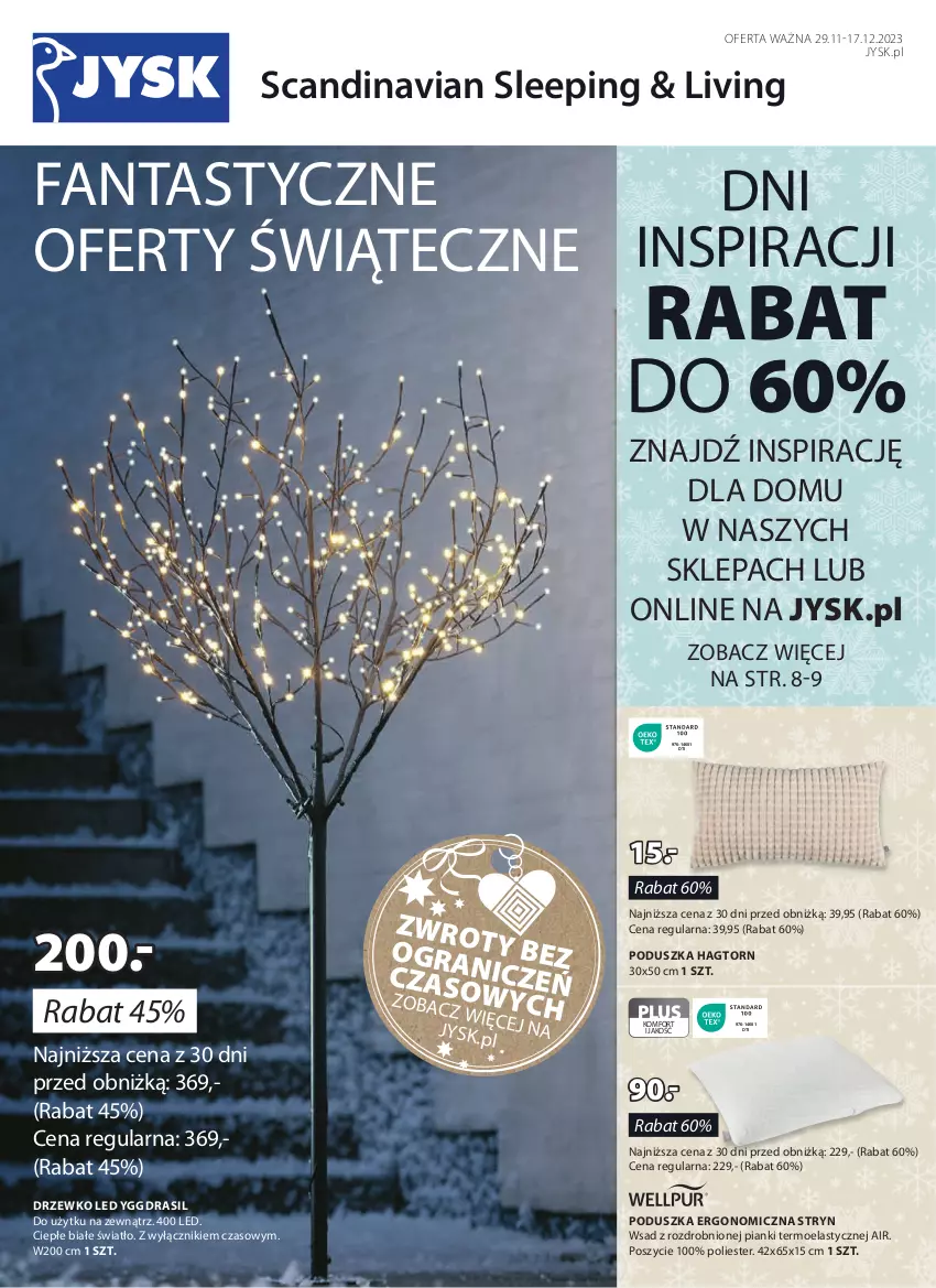 Gazetka promocyjna Jysk - Oferta tygodnia - ważna 29.11 do 17.12.2023 - strona 2 - produkty: Fa, Fanta, Gra, Poduszka