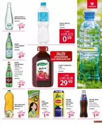 Gazetka promocyjna Selgros - Oferta gastronomiczna - Gazetka - ważna od 14.06 do 14.06.2023 - strona 11 - produkty: Sok, Napoje, Pepsi, Sok jabłkowy, Lipton, Tymbark, Syrop, Wosana, Woda, Syropy, Cisowianka, Herbapol