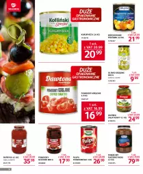 Gazetka promocyjna Selgros - Oferta gastronomiczna - Gazetka - ważna od 14.06 do 14.06.2023 - strona 8 - produkty: Oliwki, Papryka, Ogórek, Sałat, Brzoskwinie, Pulpa pomidorowa, Pomidory, Kukurydza, Pomidory krojone