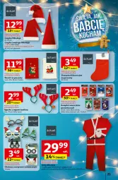 Gazetka promocyjna Auchan - Gazetka Święta jak babcię kocham Hipermarket Auchan - Gazetka - ważna od 03.12 do 03.12.2025 - strona 21 - produkty: Opaska, Czapka Mikołaja, Karp, Czapka, Pasek, Spodnie, Renifer