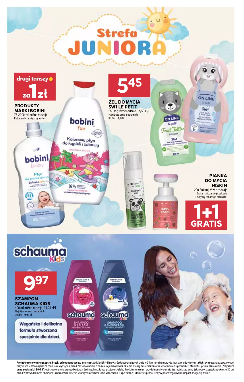 Gazetka promocyjna Stokrotka - Market - ważna 02.07 do 08.07.2026 - strona 28 - produkty: Gra, Mięso, Optima, Owoce, Schauma, Szampon, Warzywa