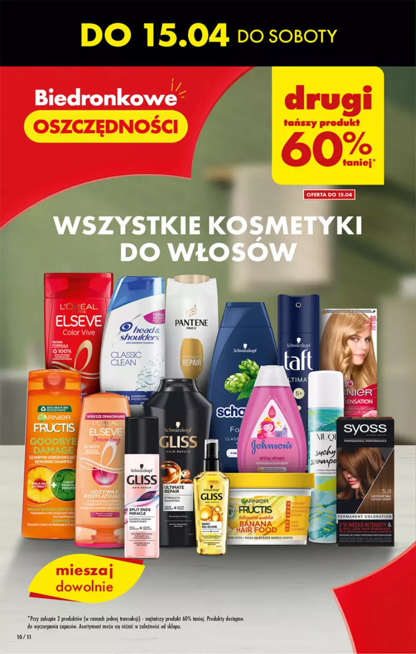 Gazetka promocyjna Biedronka - ważna 13.04 do 19.04.2023 - strona 10 - produkty: Dron, Pantene, Rama