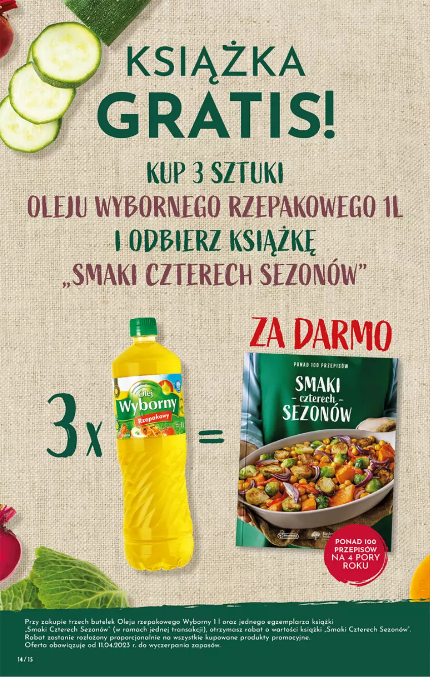 Gazetka promocyjna Biedronka - ważna 13.04 do 19.04.2023 - strona 14 - produkty: Gra, Książka, Olej, Rama, Tran