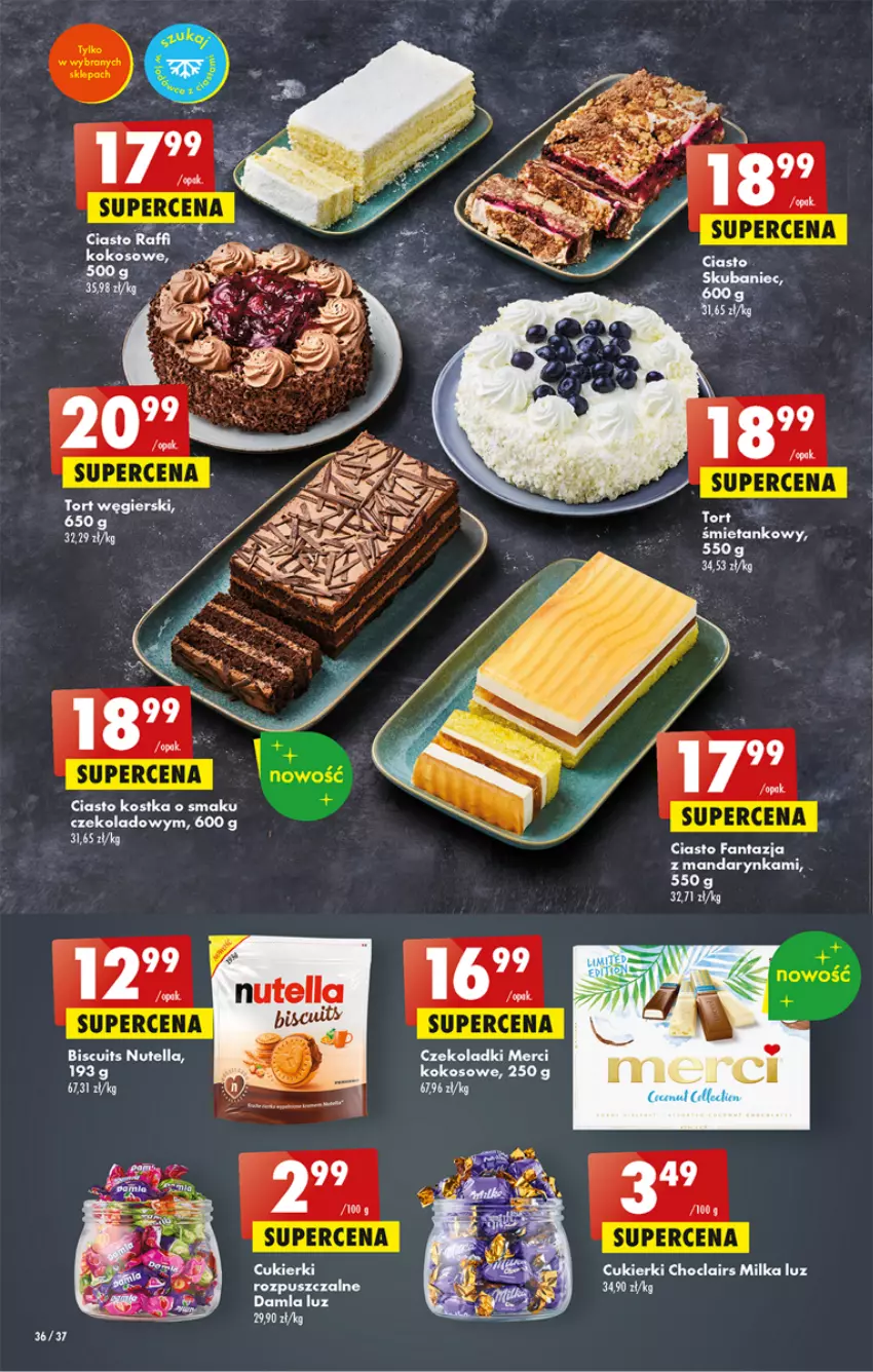 Gazetka promocyjna Biedronka - ważna 13.04 do 19.04.2023 - strona 36 - produkty: Cukier, Cukierki, EPEE, Fa, Fanta, Kokos, Merci, Milka, Nutella