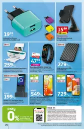 Gazetka promocyjna Auchan - Gazetka - ważna od 27.09 do 27.09.2023 - strona 17 - produkty: Por, Acer, Telefon, Smartband, Tusz, Warka, Tarka, Urządzenie wielofunkcyjne, Krokomierz, Bateria, Samsung, Latarka, Gala, Smartfon, HP