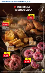 Gazetka promocyjna Lidl - GAZETKA - Gazetka - ważna od 17.04 do 17.04.2021 - strona 13 - produkty: Ciasto z jabłkami, Cukier, Croissant, Donut, Jabłka