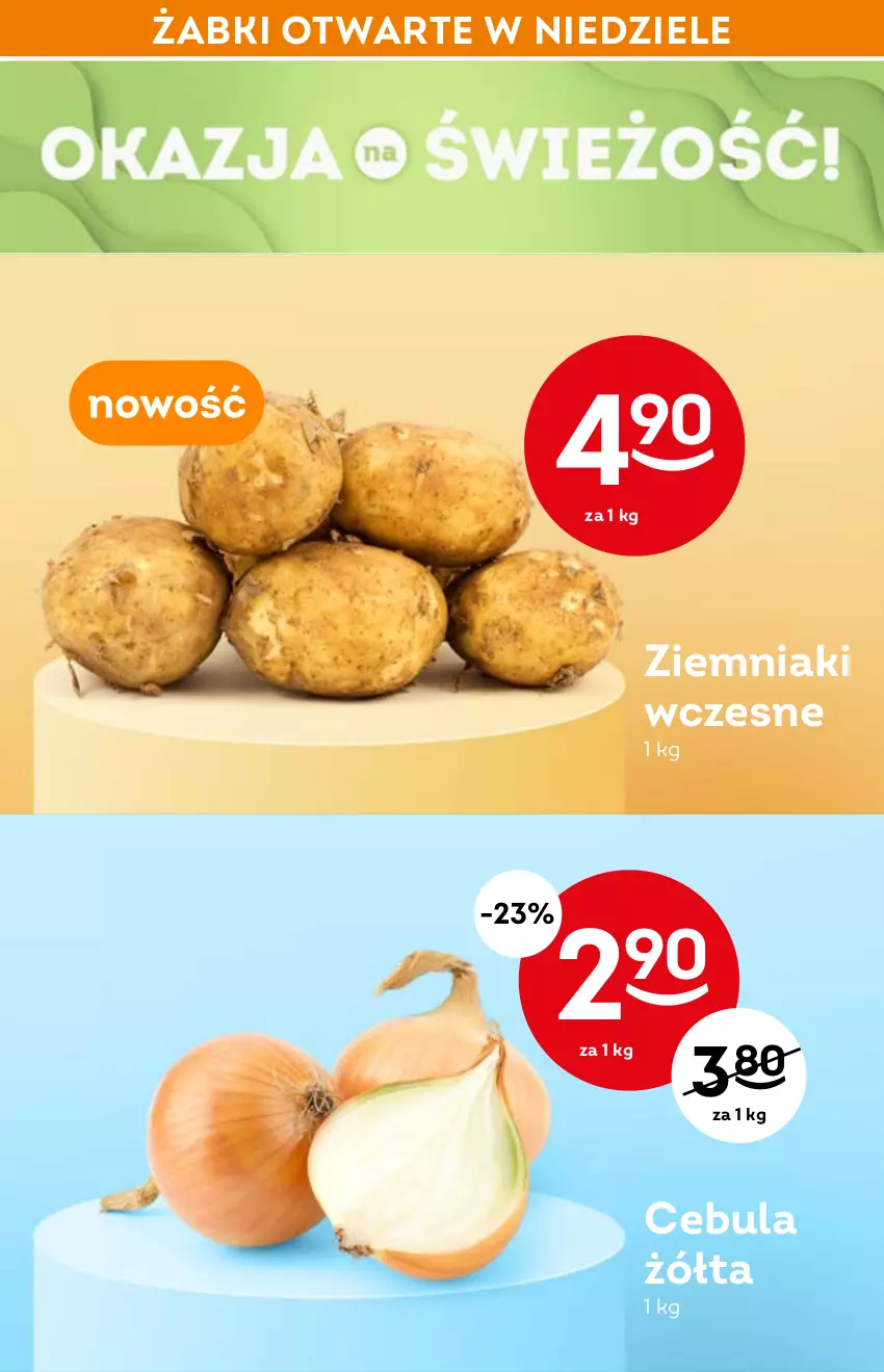 Gazetka promocyjna Żabka - ważna 30.03 do 12.04.2022 - strona 27 - produkty: Cebula, Warzywa, Ziemniaki