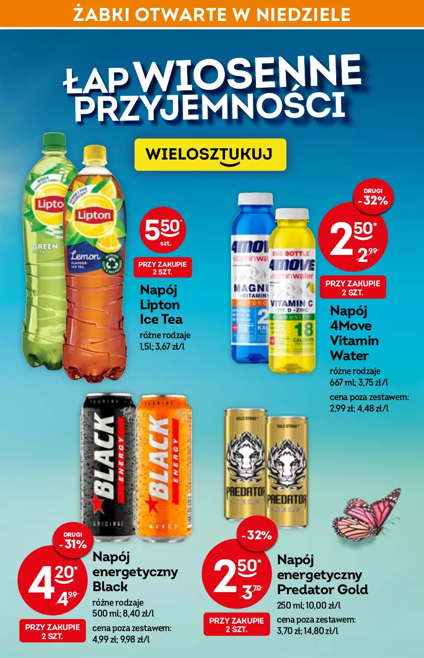 Gazetka promocyjna Żabka - ważna 30.03 do 12.04.2022 - strona 7 - produkty: Ice tea, Lack, Lipton, Napój, Napój energetyczny