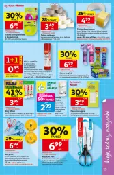 Gazetka promocyjna Auchan - Gazetka Szkoła Hipermarket Auchan - Gazetka - ważna od 26.08 do 26.08.2026 - strona 13 - produkty: Sok, Ser, Noż, Mop, Nożyczki, Papier, Klej, Uchwyty, Tran, Rolki, Taśma pakowa, Wiko